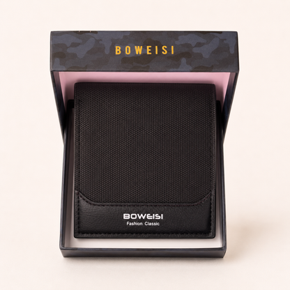 Boweisi Classic Leather Bifold Wallet