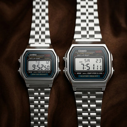 Casio Classic Digital Bracelet Watch – Couple Set