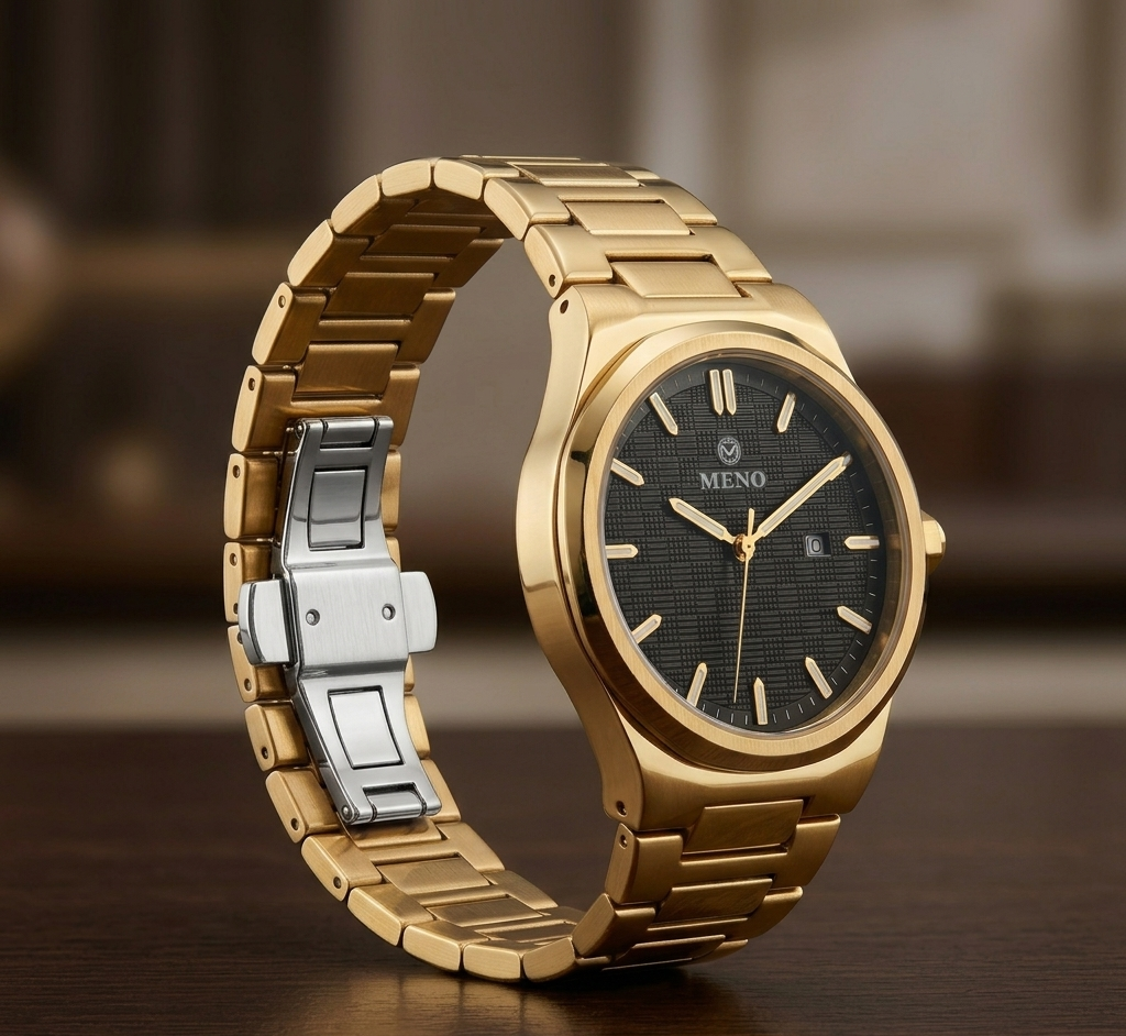Meno Royal Spark Watch – Stainless Steel