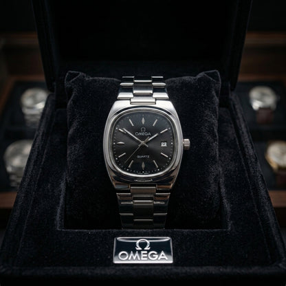 Omega Seamaster Quartz TV dial