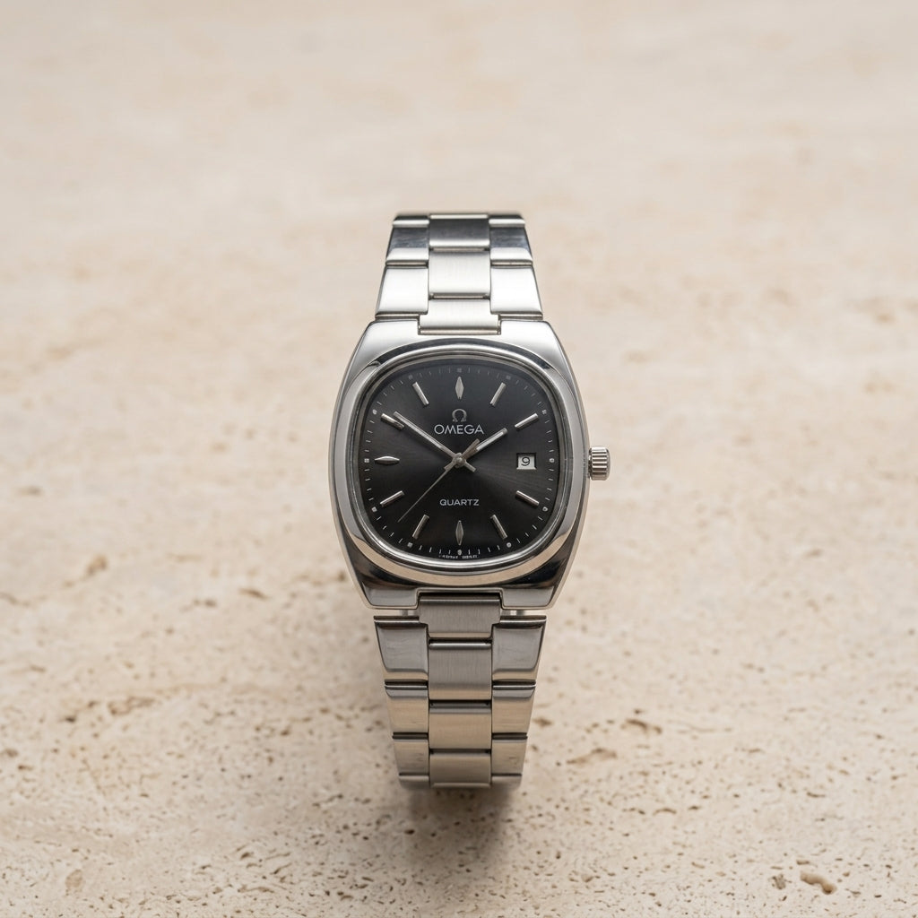 Omega Seamaster Quartz TV dial