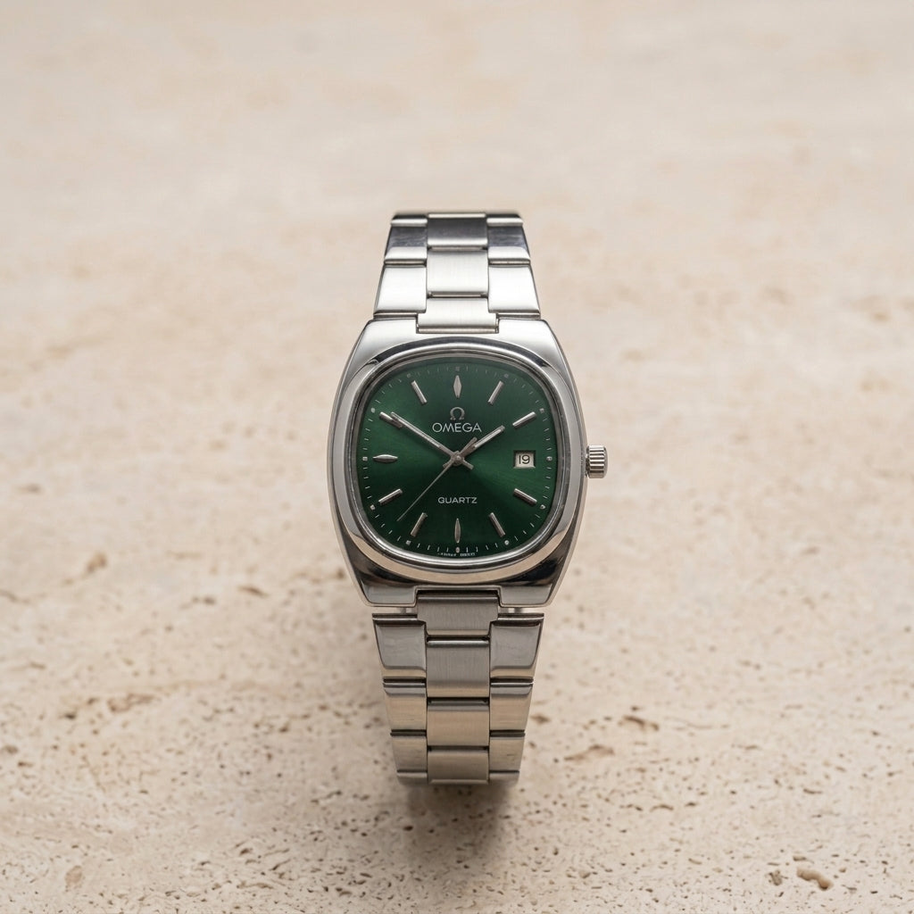 Omega Seamaster Quartz TV dial