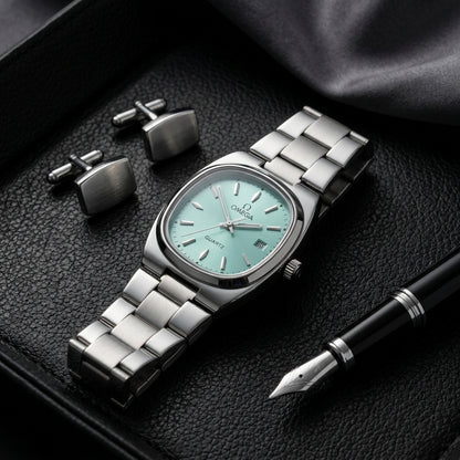 Omega Seamaster Quartz TV dial