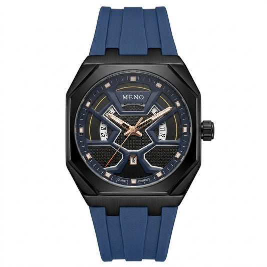 MENO Onyx Edition – The Ultimate Bold Luxury Watch