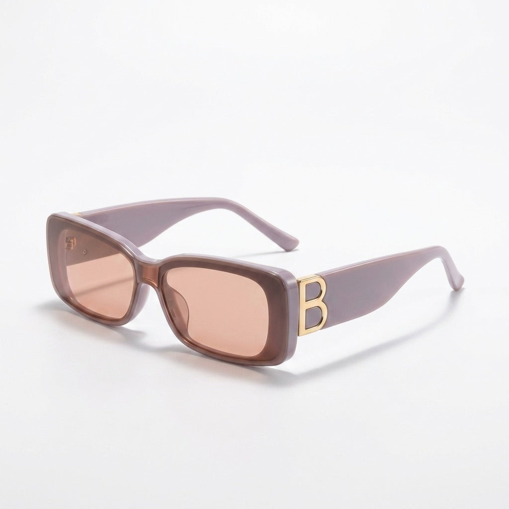 Luxury Women's Rectangle Sunglasses