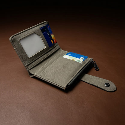 Premium Leather Compact Wallet