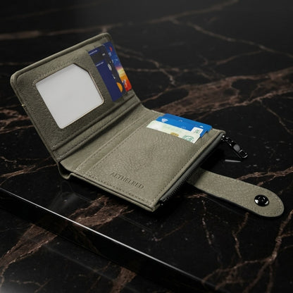 Premium Leather Compact Wallet