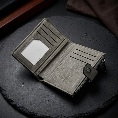 Premium Leather Compact Wallet