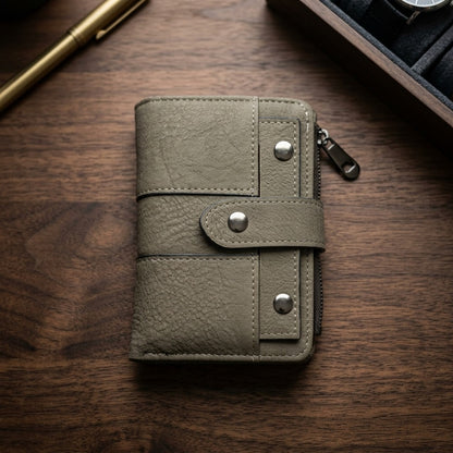 Premium Leather Compact Wallet