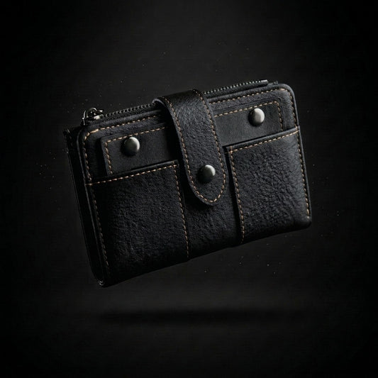 Premium Leather Compact Wallet
