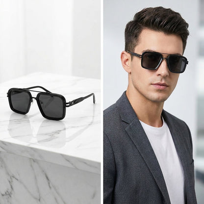 Premium Square Aviator Sunglasses