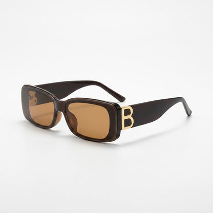 Luxury Women's Rectangle Sunglasses