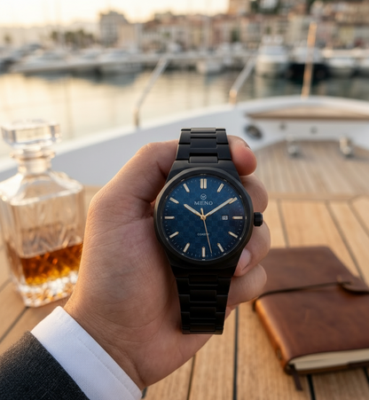 Meno Royal Spark Watch – Stainless Steel