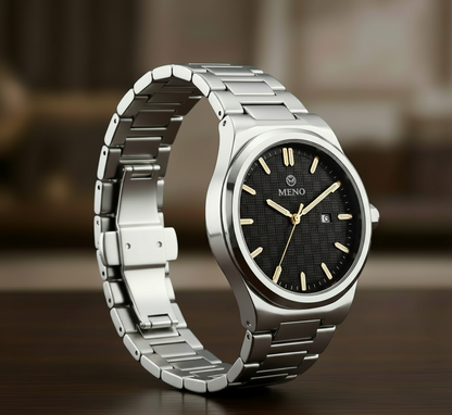 Meno Royal Spark Watch – Stainless Steel