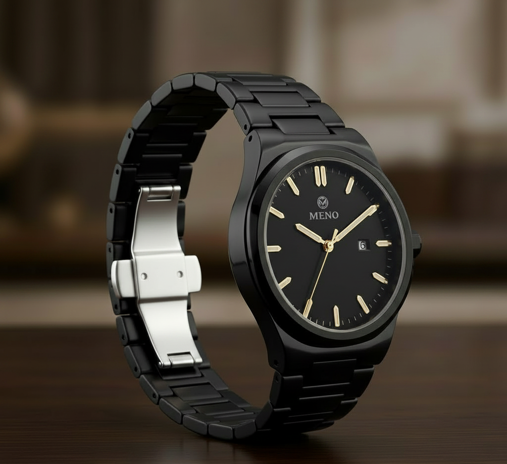 Meno Royal Spark Watch – Stainless Steel