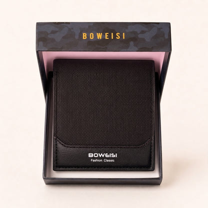 Boweisi Classic Leather Bifold Wallet